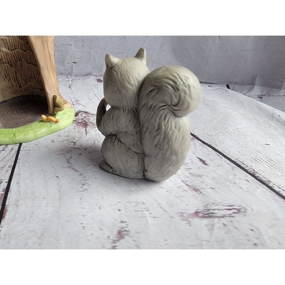 Franklin Mint 1984 Woodland Surprises Squirrel Figurine Jacqueline B Smith READ - Picture 5 of 10